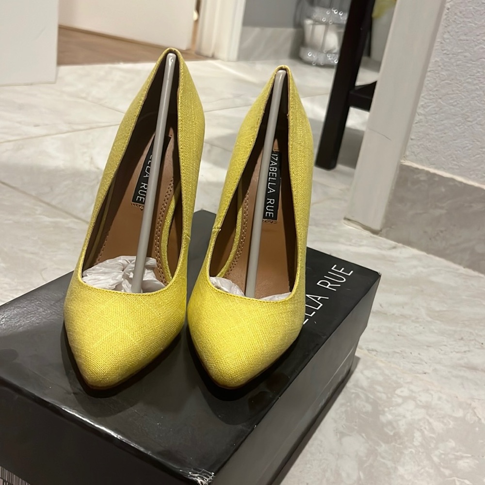 Yellow Heels.